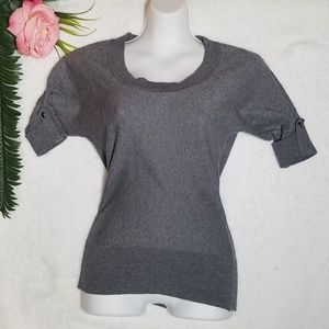 Banana Republic Knit Top Grey